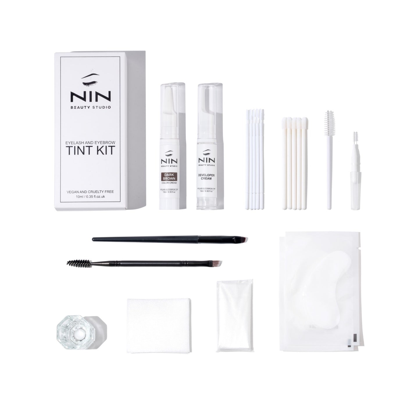 Eyelash and Eyebrow Tint Kit