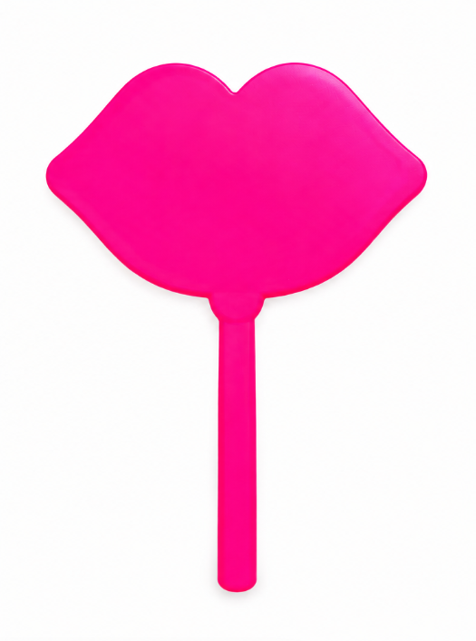 Handheld Mirror Lip Shape